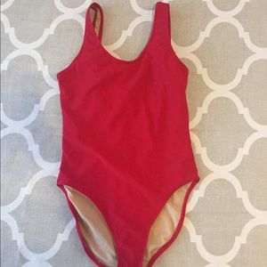 Together Red One Piece Suit - Sz 10